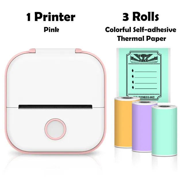 Mini Wireless Thermal Pocket Printer